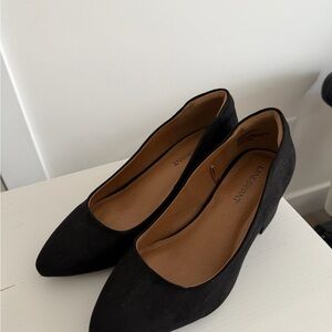 Lane Bryant Women's Black Heels